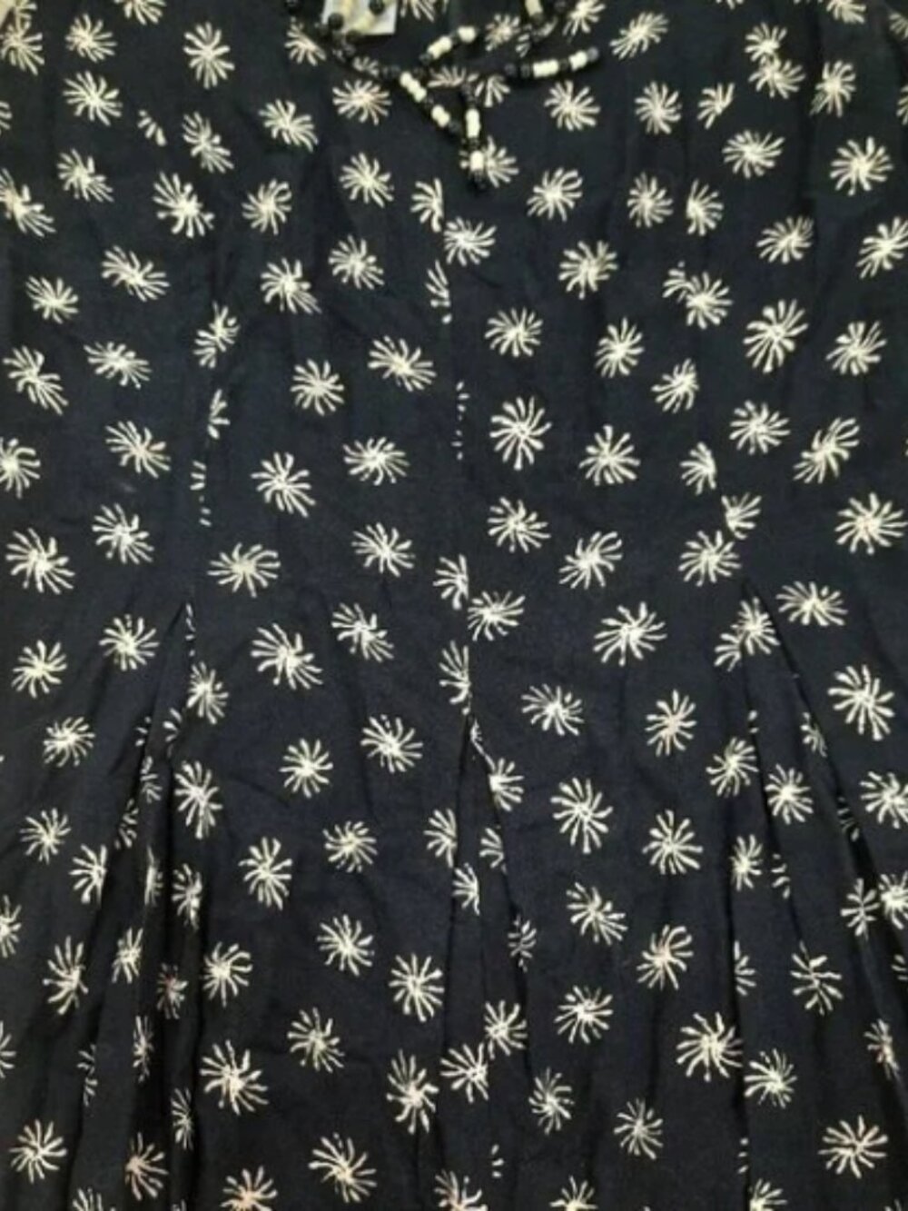 Vtg 90s beaded wide leg jumpsuit - Debra Martin brand - Picture 10 of 11